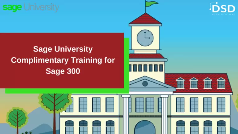 Complimentary Training for Sage 300