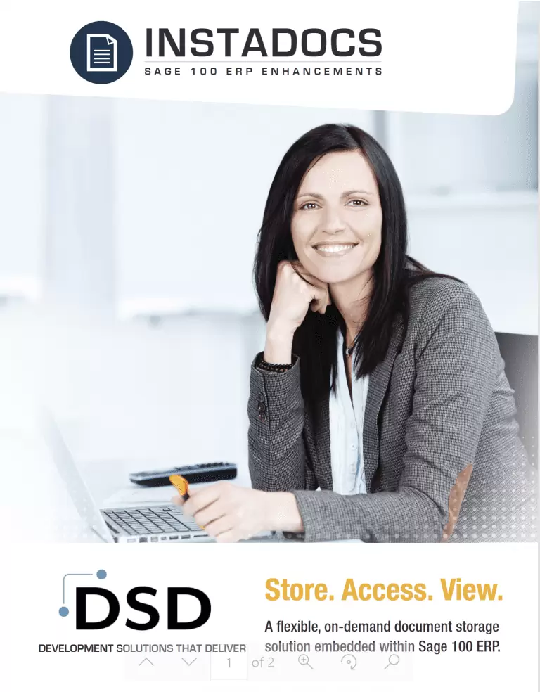 DSD InstaDocs Brochure