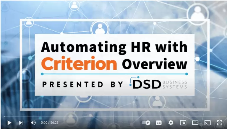 Criterion Automating HR Demo on Demand